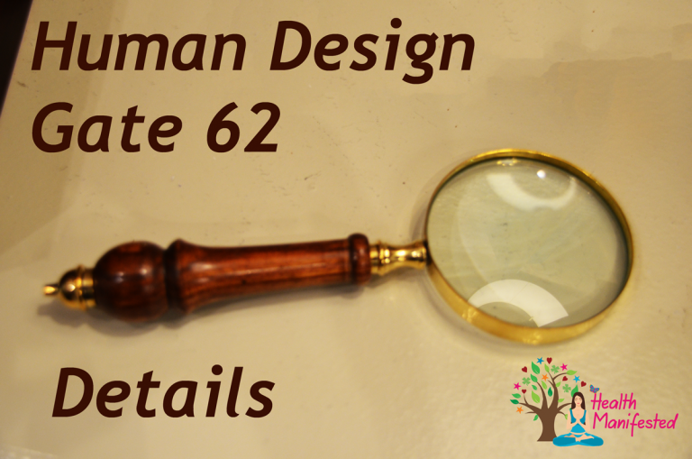 Human Design Gate 62