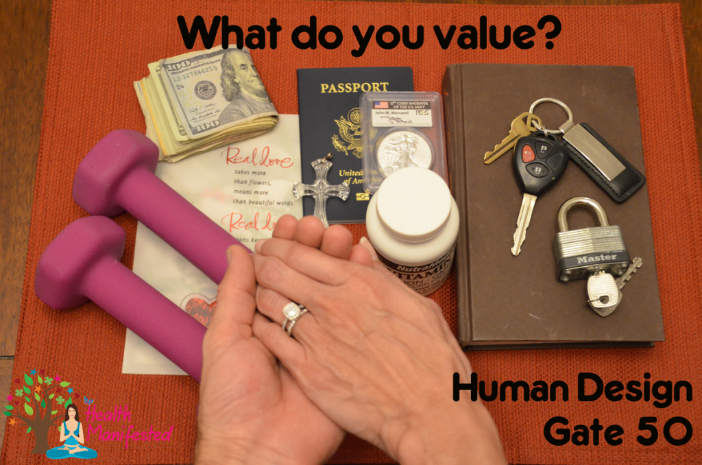 Human Design Gate 50 Gene Keys 50