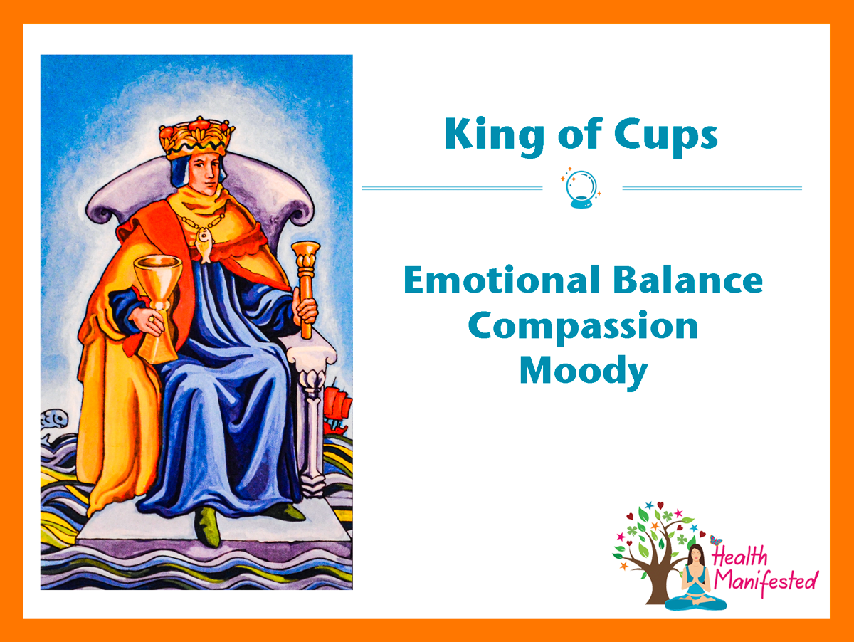 Tarot King of Cups Health Manifested