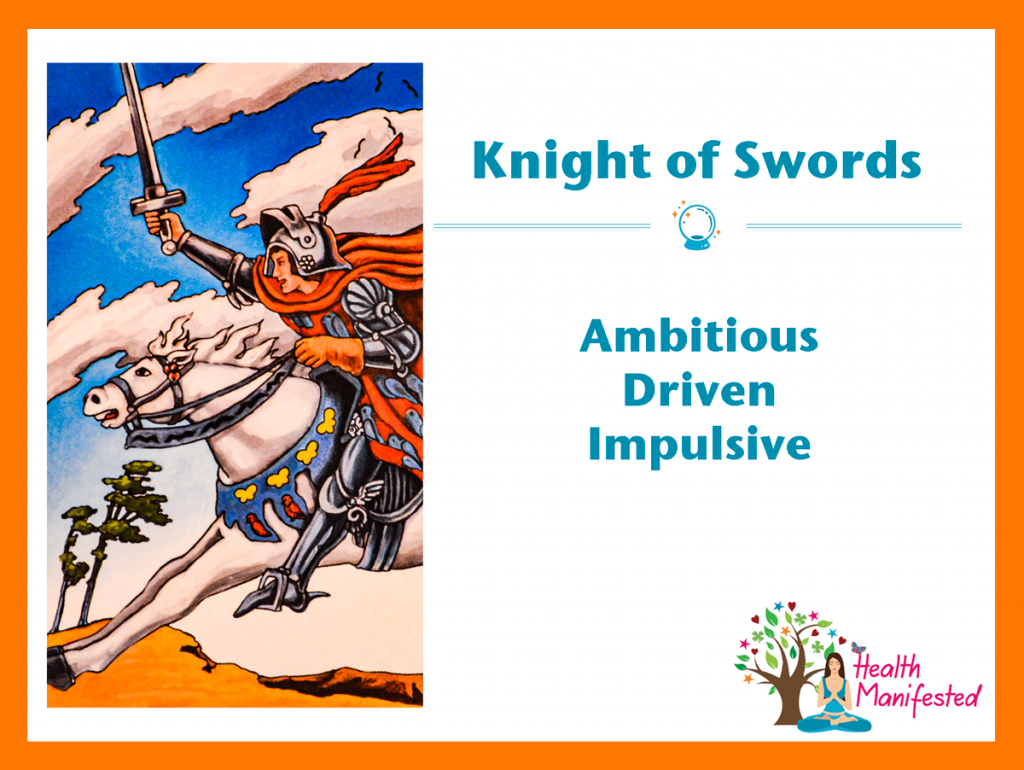 Tarot Knight of Swords Health Manifested