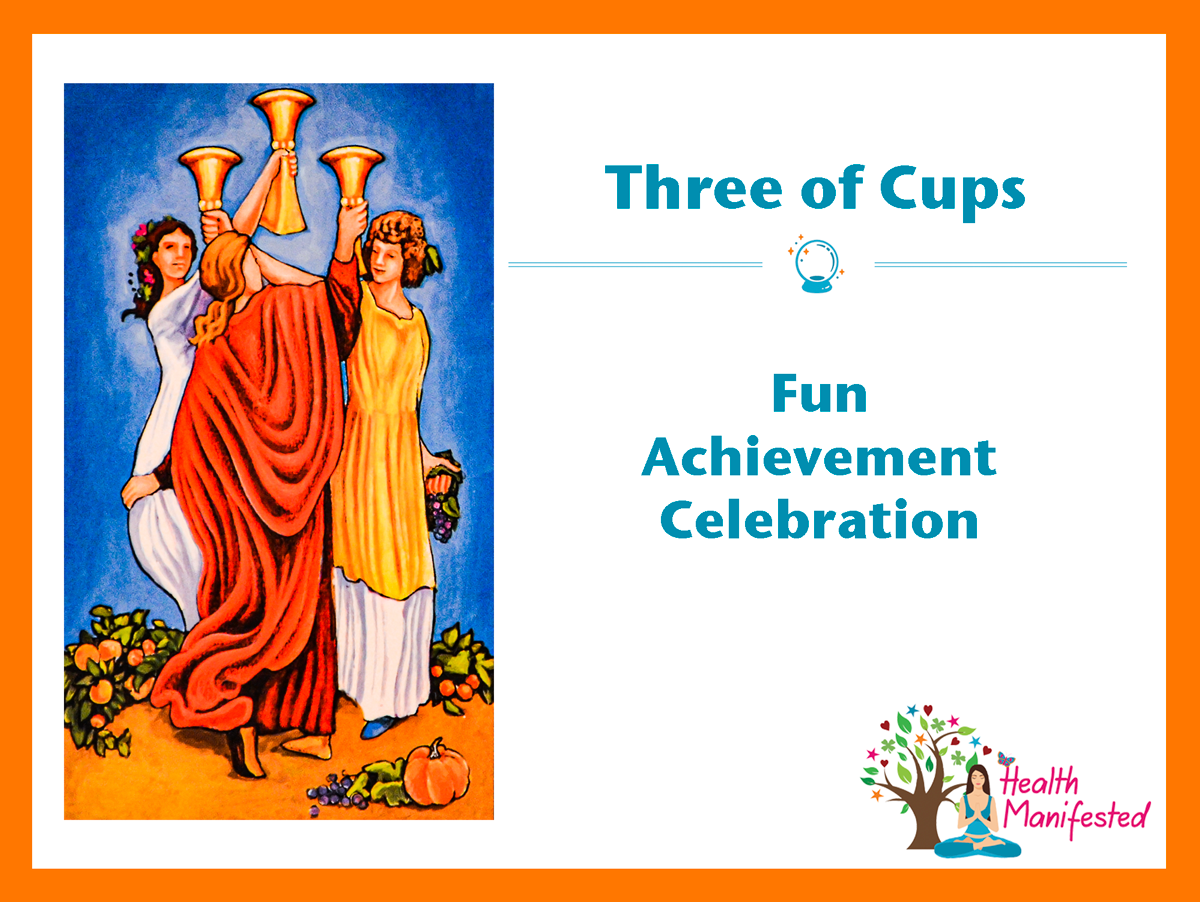 Three of Cups Tarot Card Meaning 