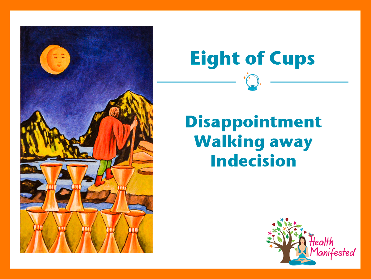 Eight of Cups Tarot Card Meaning - The Simple Tarot