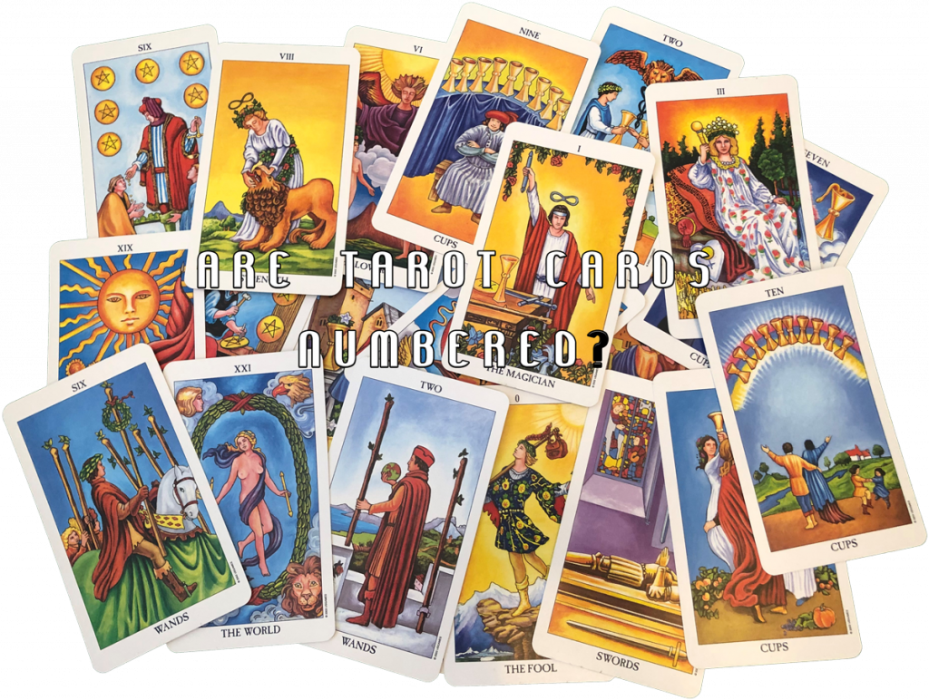 Are tarot cards numbered Health Manifested