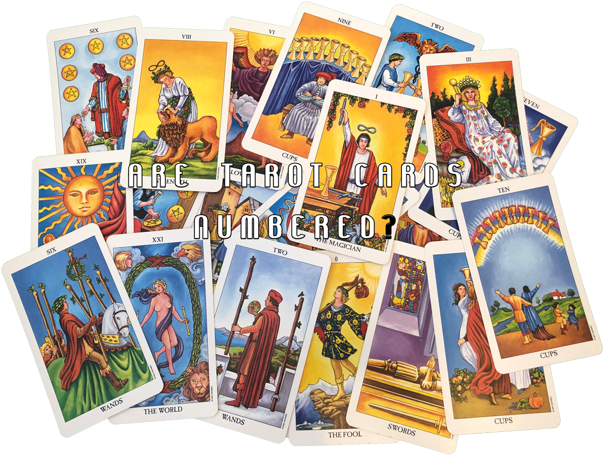 Are tarot cards numbered